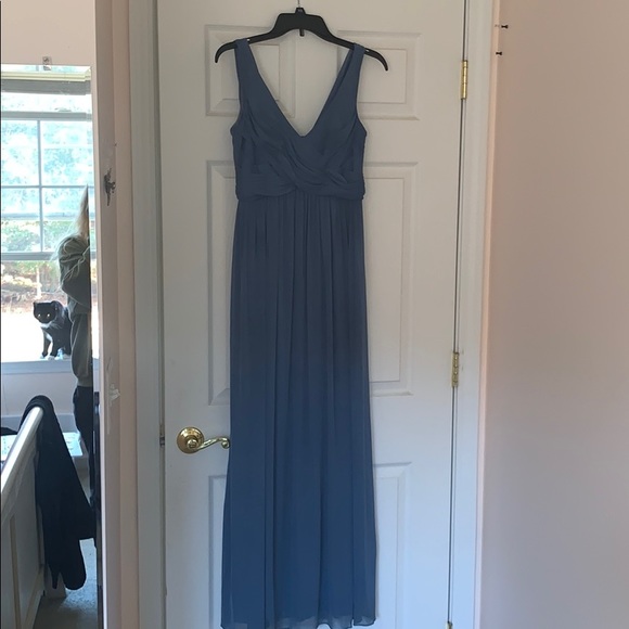 Blue Event Dress - Picture 2 of 2